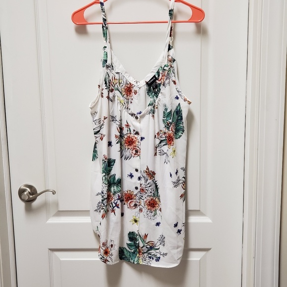 torrid Tops - Torrid floral tank top size 2